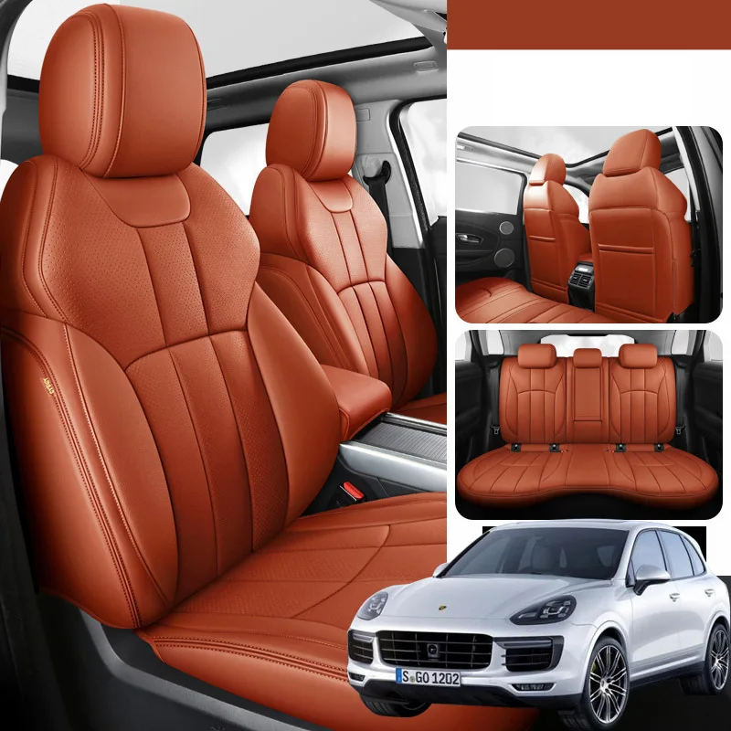 Genuine Leather Car seat cover set For Porsche Cayenne 2011 2012 Interior details automotive goods auto accessories in the salon
Genuine Leather Car seat cover set For Porsche Cayenne 2011 2012 Interior details automotive goods auto accessories in the salon