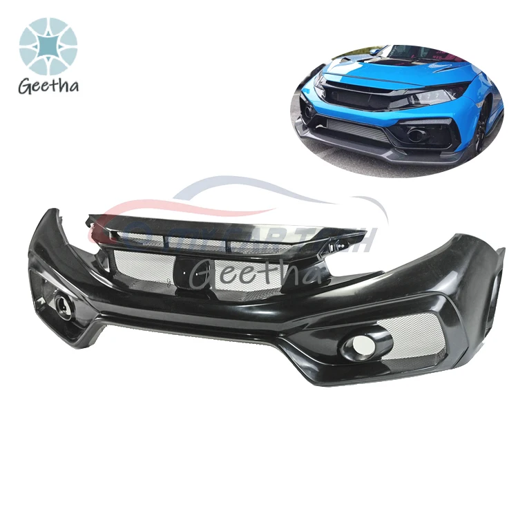 For Honda Civic Type R FK8 2017 Body Kit Front Bumper Lip
For Honda Civic Type R FK8 2017 Body Kit Front Bumper Lip