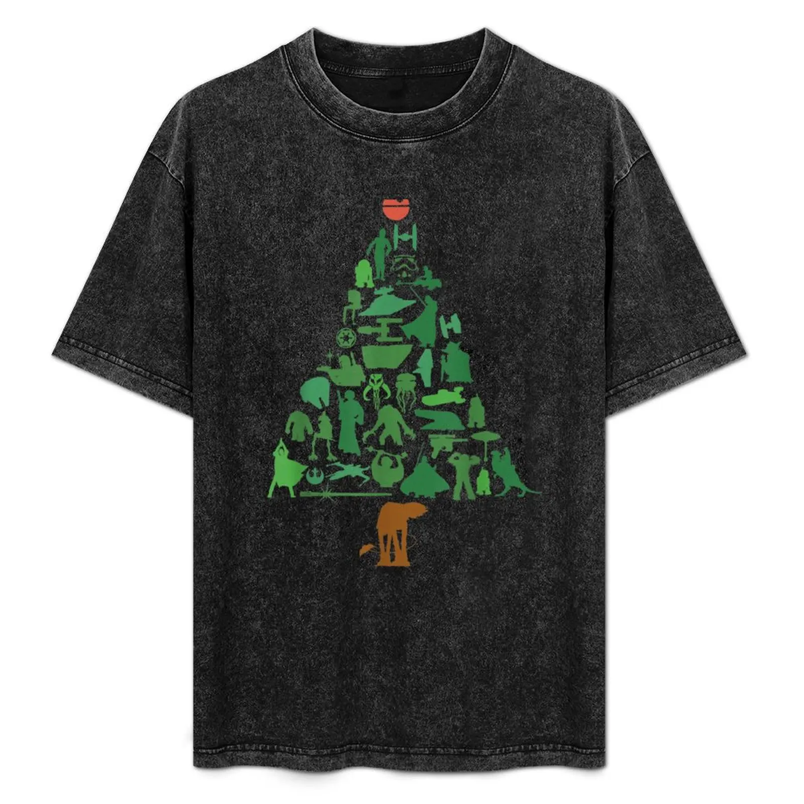 Holiday Christmas Tree T-Shirt Basic Solid Color Short Sleeve Cotton Top
Holiday Christmas Tree T-Shirt Basic Solid Color Short Sleeve Cotton Top