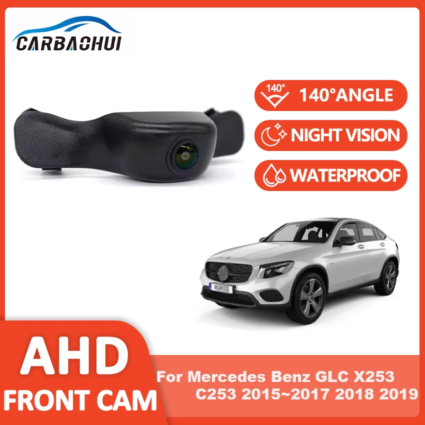 AHD Car Front View Camera 170° Fisheye Lens Full HD Parking Night Vision For Mercedes Benz GLC X253 C253 2015~2017 2018 2019
AHD Car Front View Camera 170° Fisheye Lens Full HD Parking Night Vision For Mercedes Benz GLC X253 C253 2015~2017 2018 2019
