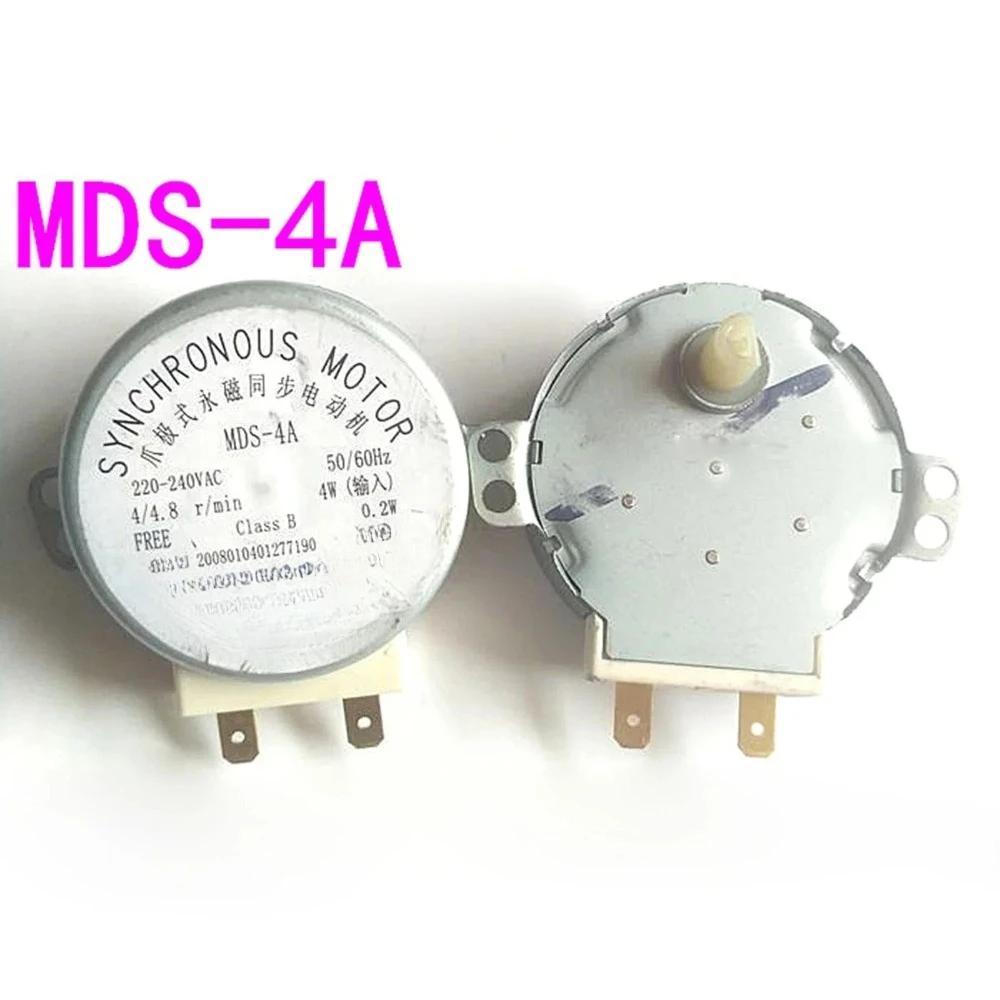 1Pcs Turntable Motor Synchronous Motors MDS-4A 220V 4W for Midea Microwave Oven Replacement Repair Parts
1Pcs Turntable Motor Synchronous Motors MDS-4A 220V 4W for Midea Microwave Oven Replacement Repair Parts