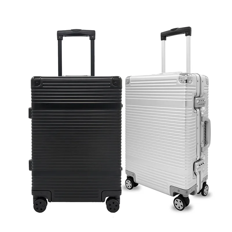 20 inch, aluminum frame trolley case, business travel, password, universal wheel, suitable for men and women 
20 inch, aluminum frame trolley case, business travel, password, universal wheel, suitable for men and women