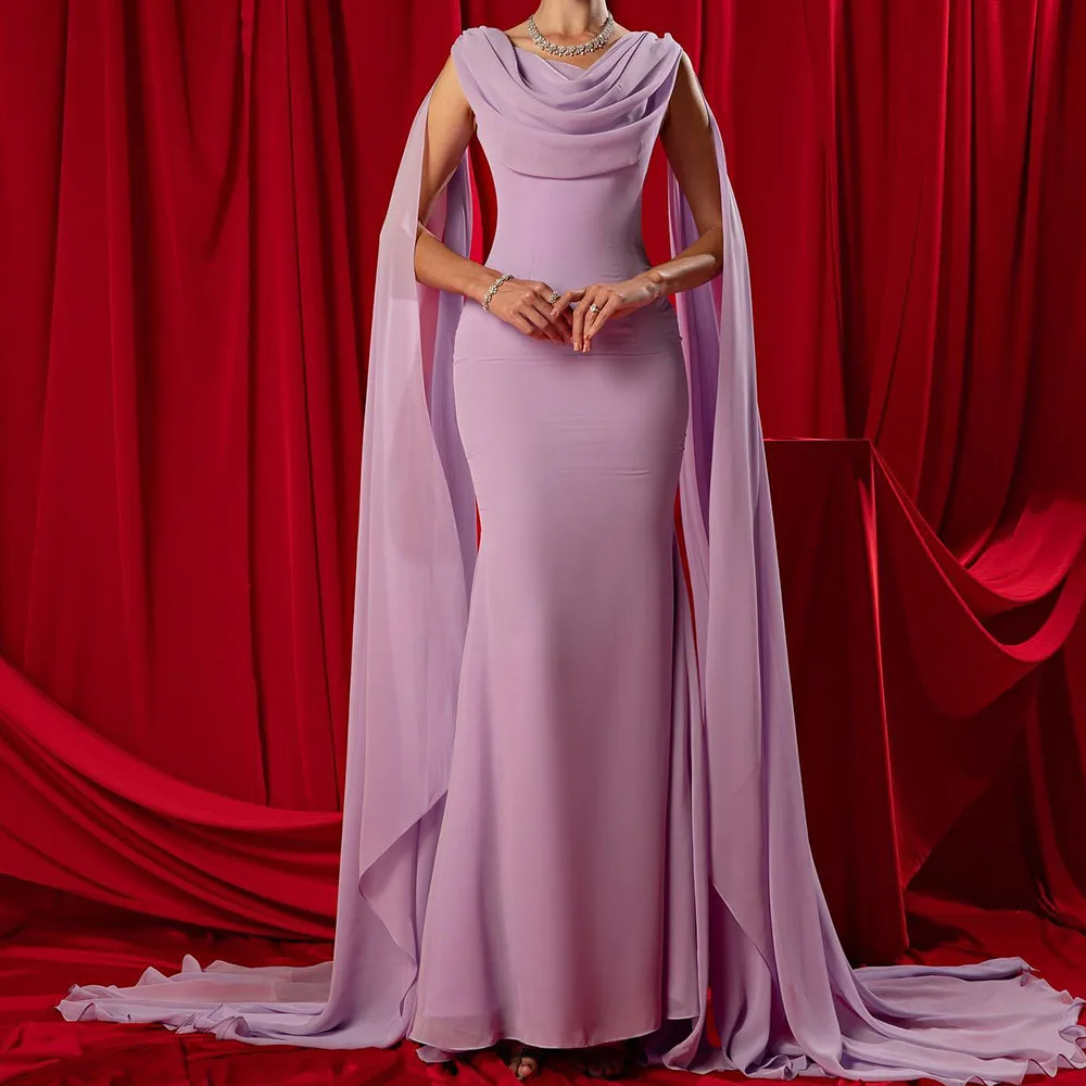 Customized Fashion Chiffon Straight Cap Sleeve Evening Dress O-neck Zipper Back Floor Length Sleeveless Watteau Train Simple
Customized Fashion Chiffon Straight Cap Sleeve Evening Dress O-neck Zipper Back Floor Length Sleeveless Watteau Train Simple