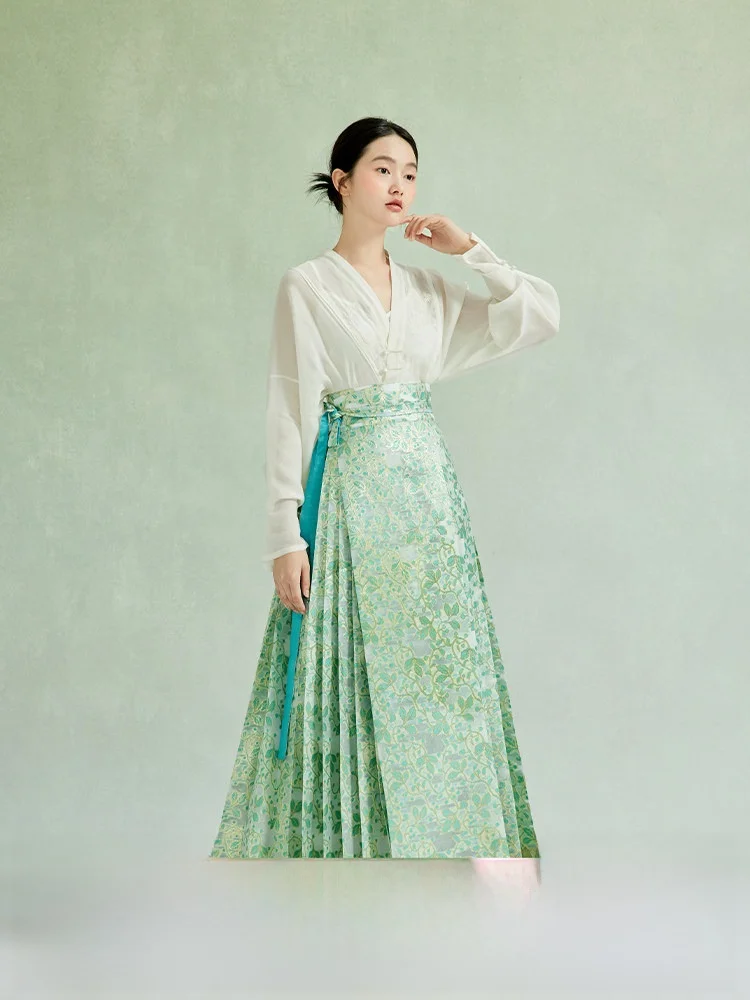 July Evening Original Hanfu Tanglan New Chinese Sle Skirt National Sle Tailed Skirt Set Women's Summer Ne...
July Evening Original Hanfu Tanglan New Chinese Sle Skirt National Sle Tailed Skirt Set Women's Summer Ne...