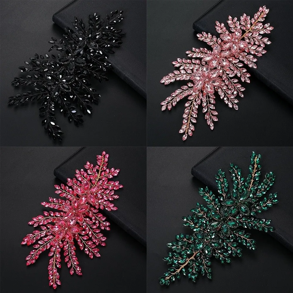 Elegant Wedding Headband Sparkling Handmade Bride Crown Tiaras Leaf Design Rhinestone Flower Crystal Tiaras
Elegant Wedding Headband Sparkling Handmade Bride Crown Tiaras Leaf Design Rhinestone Flower Crystal Tiaras