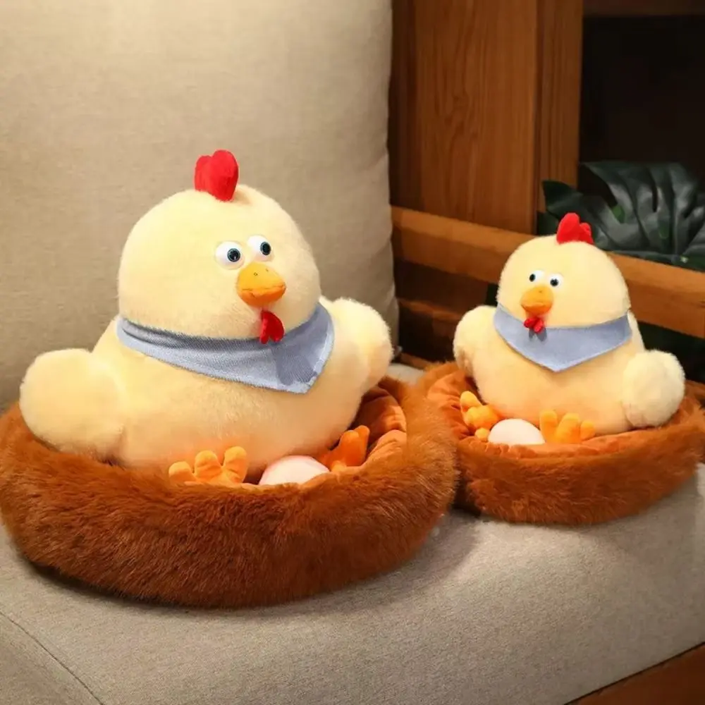 PP Cotton Simulation Hen Plush Toy Hen With Nest Chick Family Plush Toys Fluffy Cartoon Chick Family Plush Dolls Home Decor
PP Cotton Simulation Hen Plush Toy Hen With Nest Chick Family Plush Toys Fluffy Cartoon Chick Family Plush Dolls Home Decor