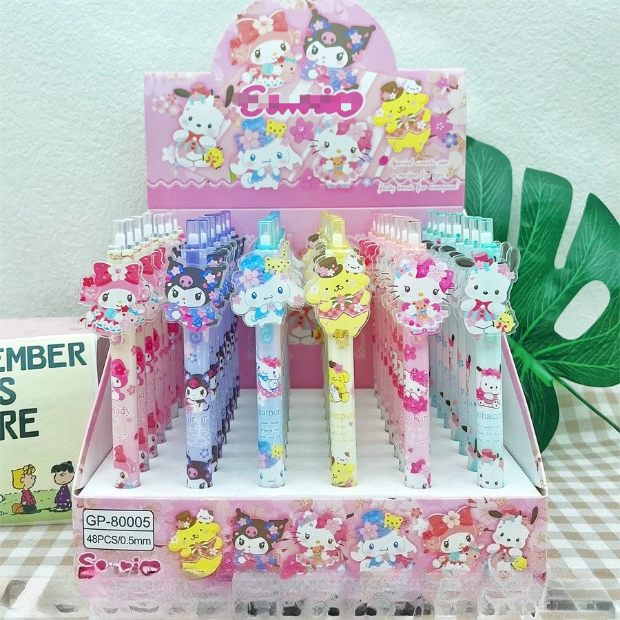48pcs Japanese Stationery Gel Pen Wholesale Cute Cat Pen School Supplies Office Acessories Cute Things Girls Gifts Study Prizes
48pcs Japanese Stationery Gel Pen Wholesale Cute Cat Pen School Supplies Office Acessories Cute Things Girls Gifts Study Prizes