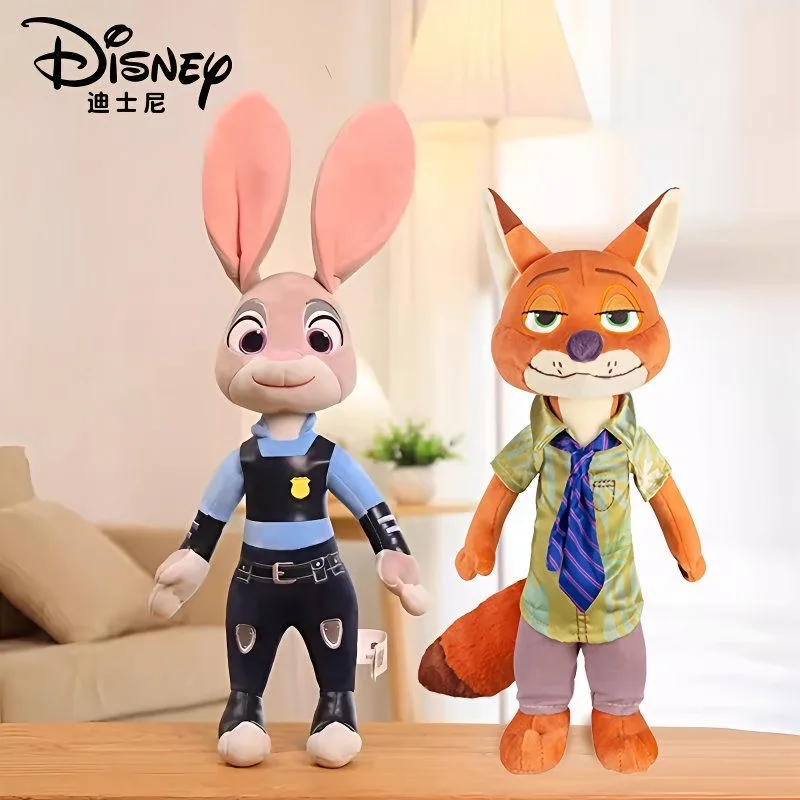 Disney Genuine Zootopia Judy Hopps Plush doll toy cute cartoon Nick Wilde sleep companion doll ornament girl's birthday gift
Disney Genuine Zootopia Judy Hopps Plush doll toy cute cartoon Nick Wilde sleep companion doll ornament girl's birthday gift