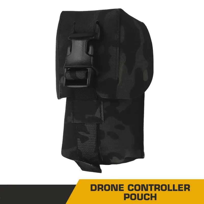 Tactical MOLLE Drone Controller Storage Bag and Fall Protection Cover Portable Waist Bag for Outdoor Hunting and Camping Sports
Tactical MOLLE Drone Controller Storage Bag and Fall Protection Cover Portable Waist Bag for Outdoor Hunting and Camping Sports