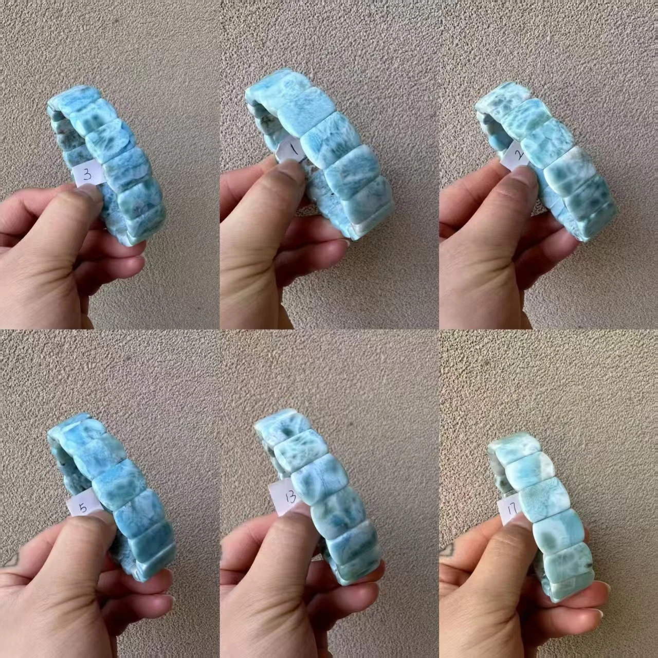 Натуральный браслет из ларимара/медного пектолита (около 10x15 мм) из Доминиканской Республики, подлинный драгоценный камень ларимар, оптовая продажа, подарок для женщин
Натуральный браслет из ларимара/медного пектолита (около 10x15 мм) из Доминиканской Республики, подлинный драгоценный камень ларимар, оптовая продажа, подарок для женщин