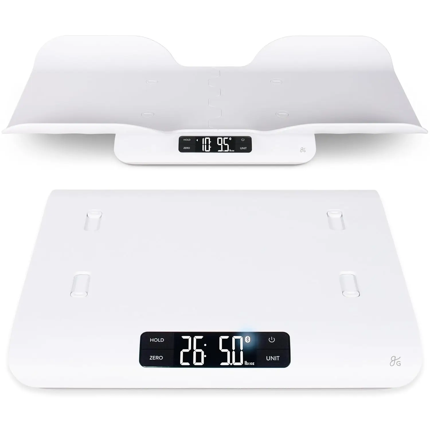 Smart Baby Scale for Newborns & Toddlers, Bluetooth Digital Infant Scale with Auto Tracking, 66 lb Capacity
Smart Baby Scale for Newborns & Toddlers, Bluetooth Digital Infant Scale with Auto Tracking, 66 lb Capacity