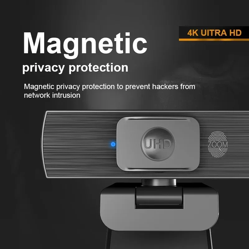 Веб-камера 4K, USB-веб-камера с автофокусом, магнитная крышка для защиты конфиденциальности, двойные микрофоны для онлайн-класса, видеоконференций, ПК, компьютера
Веб-камера 4K, USB-веб-камера с автофокусом, магнитная крышка для защиты конфиденциальности, двойные микрофоны для онлайн-класса, видеоконференций, ПК, компьютера