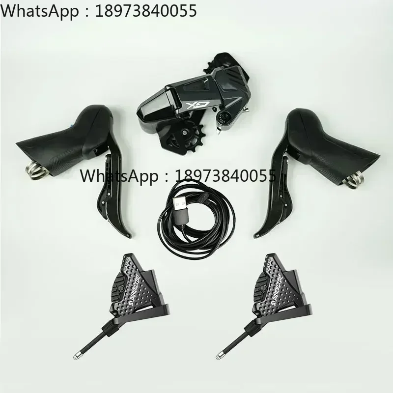 WHEELTOP EDS GEX Gravel Bike Carbon fiber wireless electronic shifting kit 7-13s,V brakes disc brakes+gear lever+rear derailleur
WHEELTOP EDS GEX Gravel Bike Carbon fiber wireless electronic shifting kit 7-13s,V brakes disc brakes+gear lever+rear derailleur