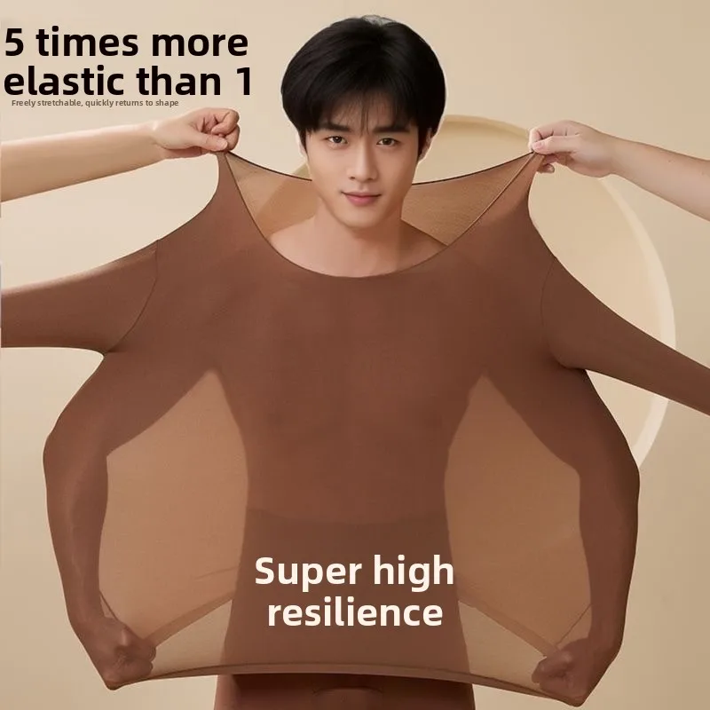 Men's Invisible Thermal Set Ultra-Thin Long Sve High Elastici Warmth Underwear Large Size Autumn Winter Skin-Friendly Cl...
Men's Invisible Thermal Set Ultra-Thin Long Sve High Elastici Warmth Underwear Large Size Autumn Winter Skin-Friendly Cl...