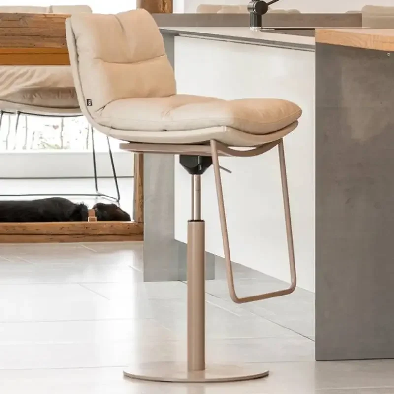 Регулируемые кожаные барные стулья, современная гостиная, высокие минималистичные вращающиеся барные стулья, золотые удобные табуреты Cocina, мебель для дома
Регулируемые кожаные барные стулья, современная гостиная, высокие минималистичные вращающиеся барные стулья, золотые удобные табуреты Cocina, мебель для дома
