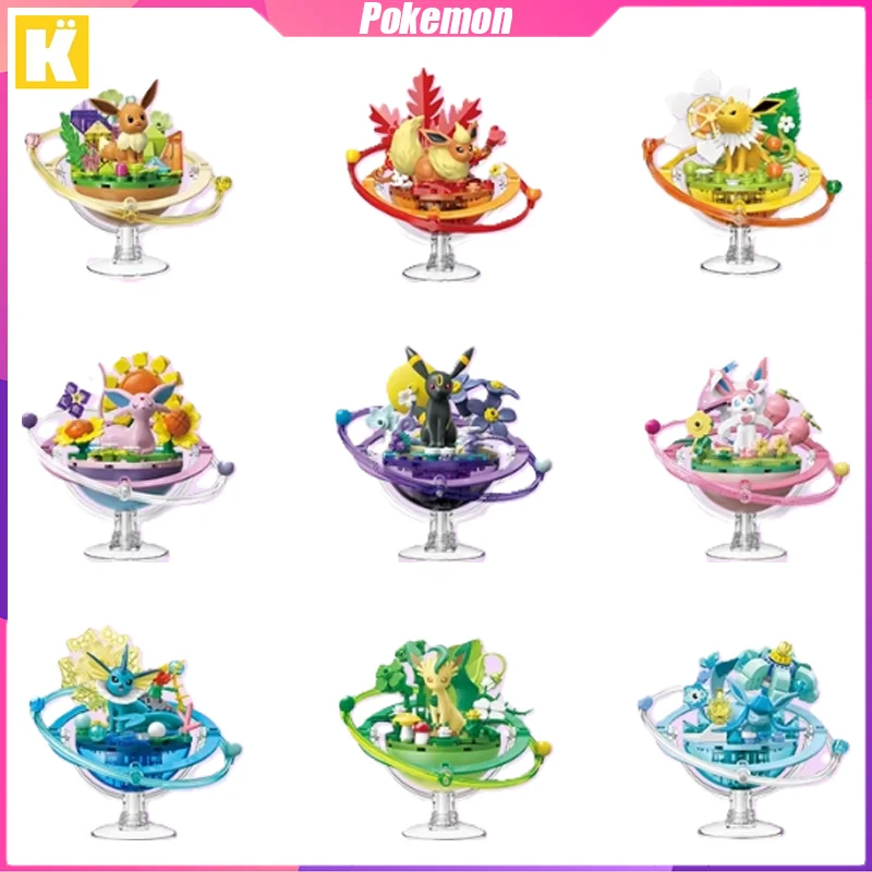 Keeppley Pokemon Building Blocks Eevee Family Planet Series Desktop Decoration Puzzle Assembling Model Toy Birthday Gift for Kid
Keeppley Pokemon Building Blocks Eevee Family Planet Series Desktop Decoration Puzzle Assembling Model Toy Birthday Gift for Kid