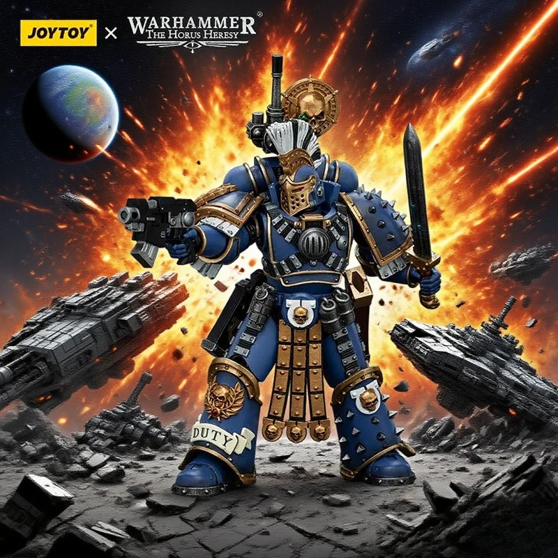 Фигурки Warhammer The Horus Heresy 1/18, ультрамарин, Remus Ventanus с шарнирными суставами, аниме, военные коллекционные предметы
Фигурки Warhammer The Horus Heresy 1/18, ультрамарин, Remus Ventanus с шарнирными суставами, аниме, военные коллекционные предметы
