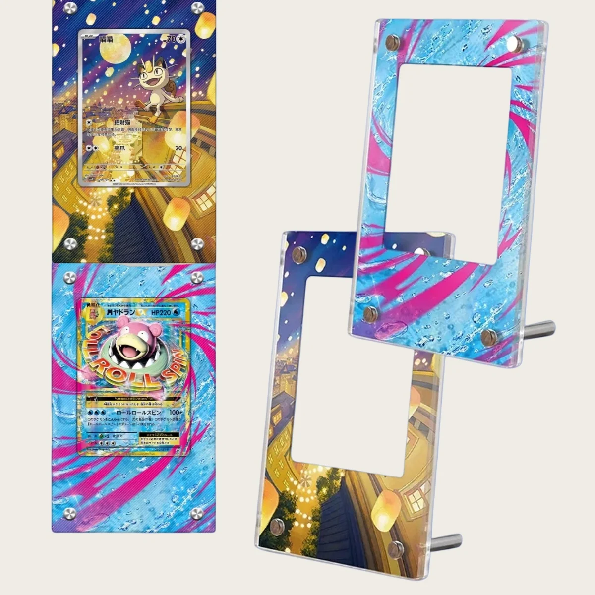 Collection Anime Card Acrylic Diy Card Display Case for Ptcg Meowth Wailord Ex Artwork Storage Box Psa Display Rack Accessories
Collection Anime Card Acrylic Diy Card Display Case for Ptcg Meowth Wailord Ex Artwork Storage Box Psa Display Rack Accessories