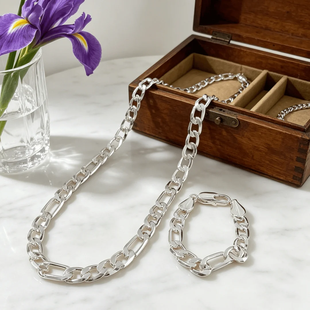 Luxury designer 925 sterling Silver Special 12MM Chain Bracelets necklace Jewelry set for men 18-30 inch Fashion wedding Gifts
Luxury designer 925 sterling Silver Special 12MM Chain Bracelets necklace Jewelry set for men 18-30 inch Fashion wedding Gifts