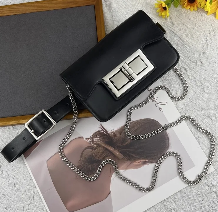 Silver Black MIni Waist Packs Women PU Leather Waist Belts With Phone Bag Street Wallet Purse Phone handbag Small Shoulder Bags
Silver Black MIni Waist Packs Women PU Leather Waist Belts With Phone Bag Street Wallet Purse Phone handbag Small Shoulder Bags