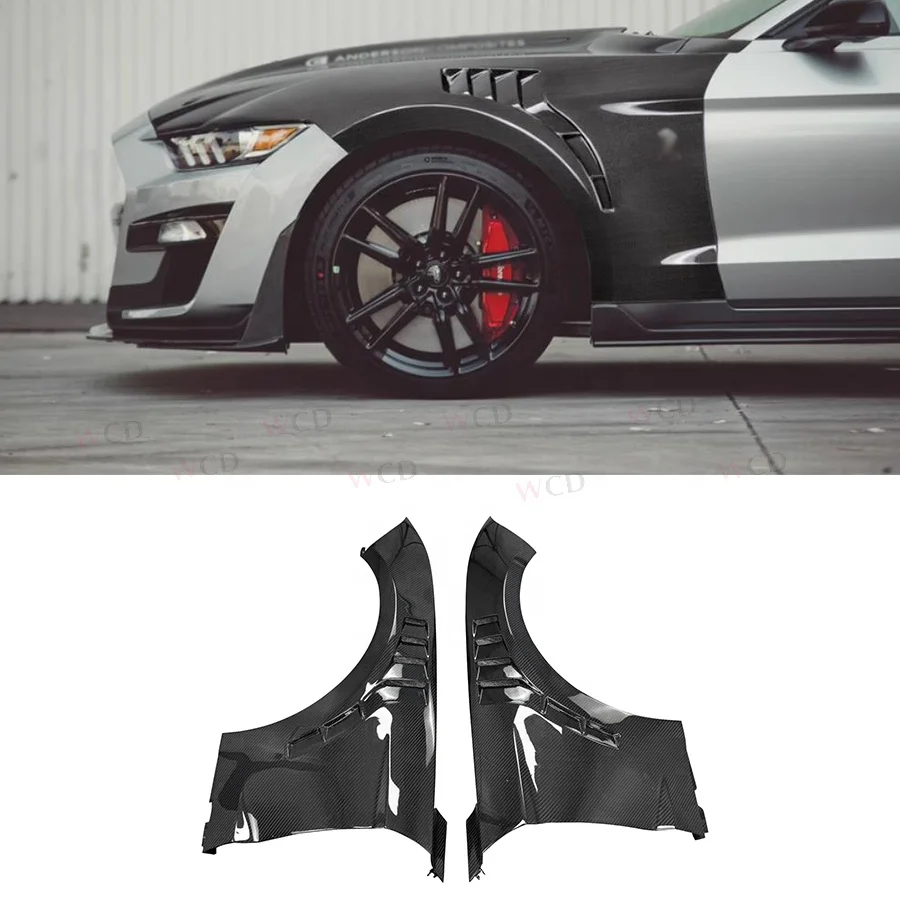 High Quality Carbon Fiber Front Fender for Ford Mustang 2015-2017/ 2018+ Car Front Side Fender Vent Trim Bodykit
High Quality Carbon Fiber Front Fender for Ford Mustang 2015-2017/ 2018+ Car Front Side Fender Vent Trim Bodykit