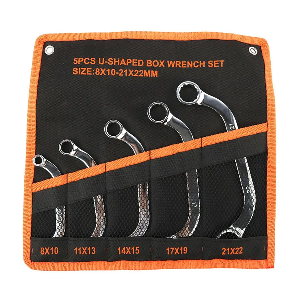 5 Pcs Ring Wrench Steel Socket Spanner Metric System High Grade Chrome vanadium Heat treated Durable Car Emergency Gift H
5 Pcs Ring Wrench Steel Socket Spanner Metric System High Grade Chrome vanadium Heat treated Durable Car Emergency Gift H