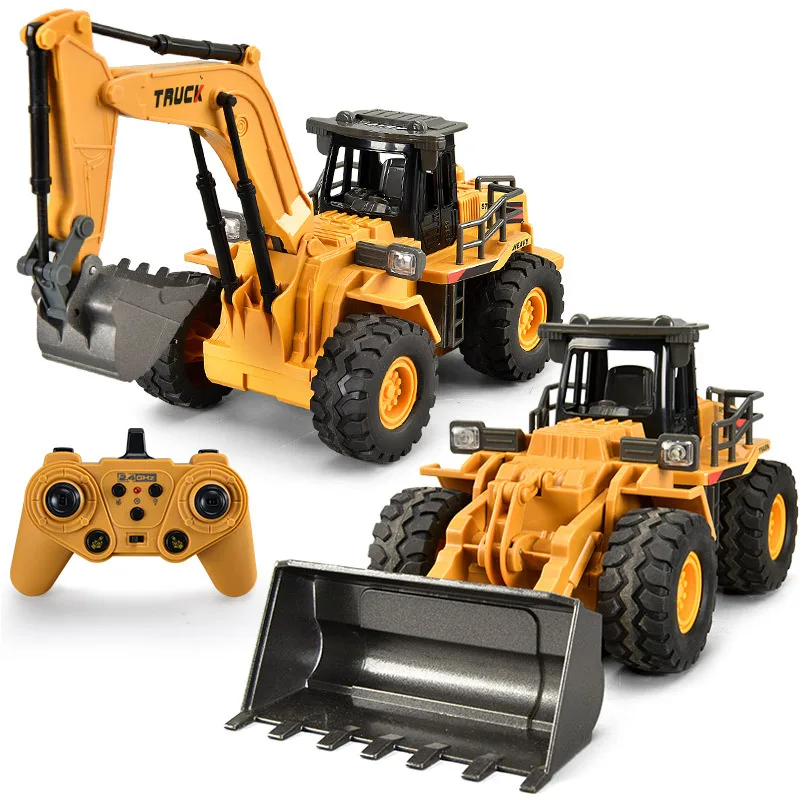 RC Excavator Bulldozer Dumper Car 2.4G 9CH Remote Control Engineering Vehicle Crawler Truck Toys for Boys Kids Christmas Gifts
RC Excavator Bulldozer Dumper Car 2.4G 9CH Remote Control Engineering Vehicle Crawler Truck Toys for Boys Kids Christmas Gifts