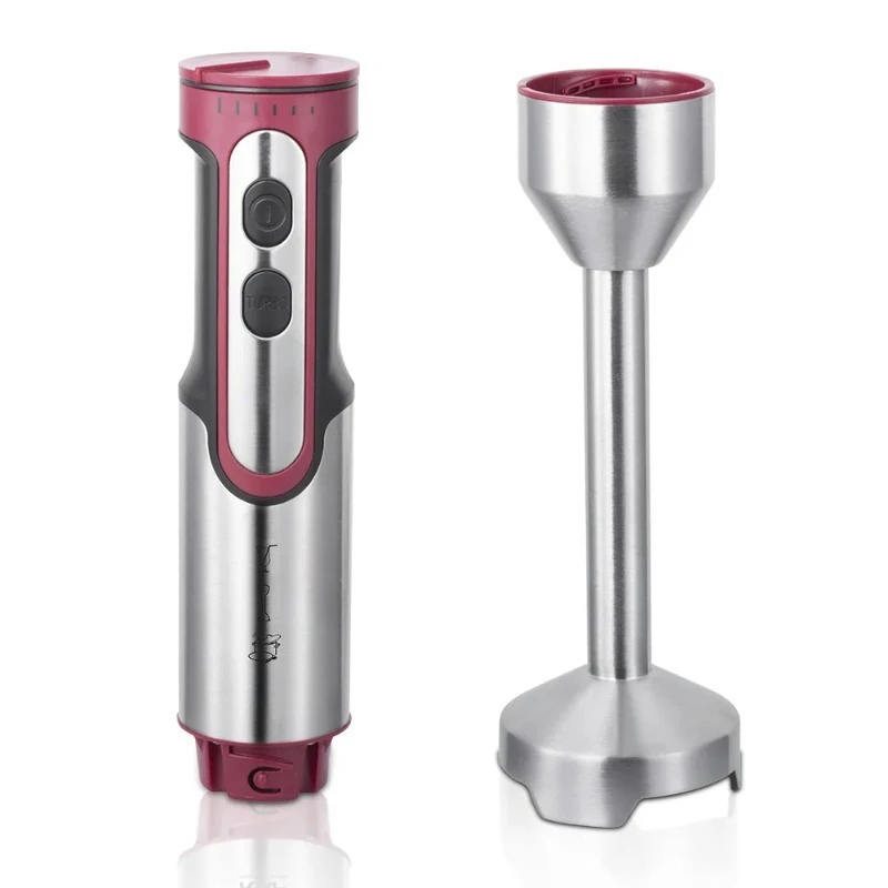 Electric Hand Blender with Single Blade - Juicing, Beating Eggs, Mixing, and Blending - Home Appliance
Electric Hand Blender with Single Blade - Juicing, Beating Eggs, Mixing, and Blending - Home Appliance