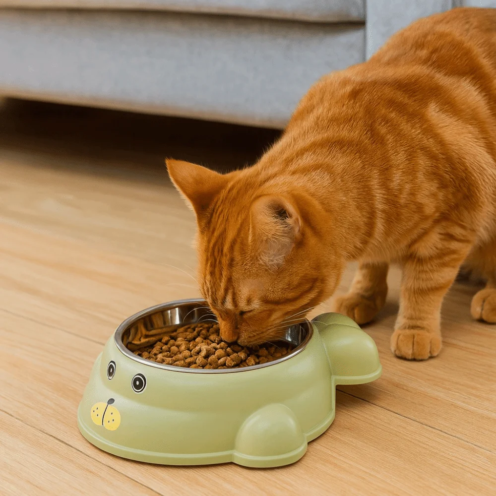 Detachable Non-slip Stainless Steel Cat Bowl Anti Tip Anti-Choke Cat Water Bowl Cartoon Durable Dog Food Bowl for Cats and Dogs
Detachable Non-slip Stainless Steel Cat Bowl Anti Tip Anti-Choke Cat Water Bowl Cartoon Durable Dog Food Bowl for Cats and Dogs