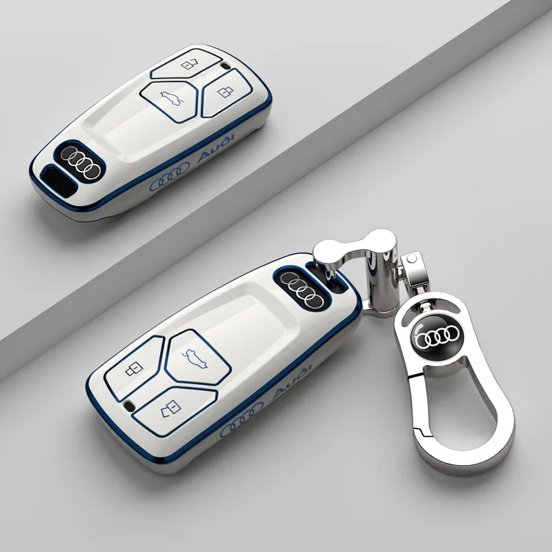 TPU Car Remote Smart Key Cover Case Keychain Protector For Audi A4 B9 A5 A6 8S 8W Q5 Q7 4M S4 S5 S7 TT TTS TFSI RS Car Sticker
TPU Car Remote Smart Key Cover Case Keychain Protector For Audi A4 B9 A5 A6 8S 8W Q5 Q7 4M S4 S5 S7 TT TTS TFSI RS Car Sticker