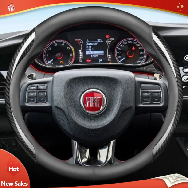 Leather Car Steering Wheel Cover for Fiat Panda Toro Argo 500L BravoTipo Grande Punto Doblo 2008- 2015 2016 2017- 2020 2021 2023
Leather Car Steering Wheel Cover for Fiat Panda Toro Argo 500L BravoTipo Grande Punto Doblo 2008- 2015 2016 2017- 2020 2021 2023