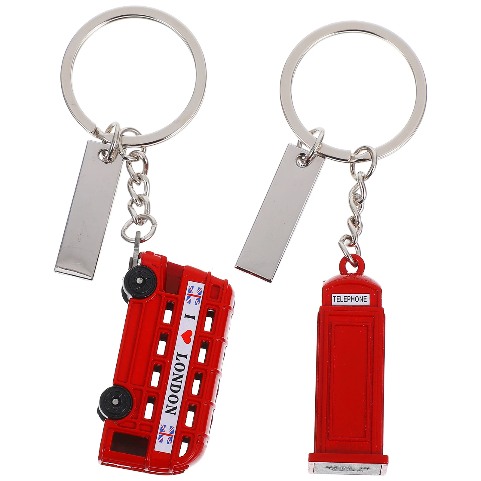 2 Pcs Keychain London Bus 3D Pendant Zinc Alloy Souvenirs Travel Novelty Decorative Charm
2 Pcs Keychain London Bus 3D Pendant Zinc Alloy Souvenirs Travel Novelty Decorative Charm