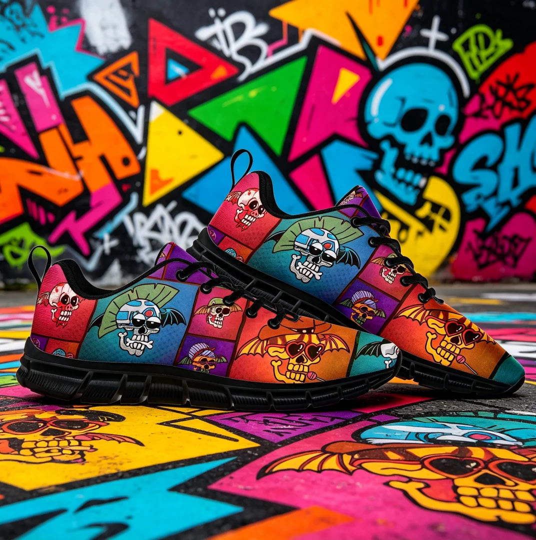 Avenged Sevenfold A7X Music Band Graphic Sneakers Unisex Lightweight Casual Shoes Fashion Daily Travel Shoes For Adults
Avenged Sevenfold A7X Music Band Graphic Sneakers Unisex Lightweight Casual Shoes Fashion Daily Travel Shoes For Adults