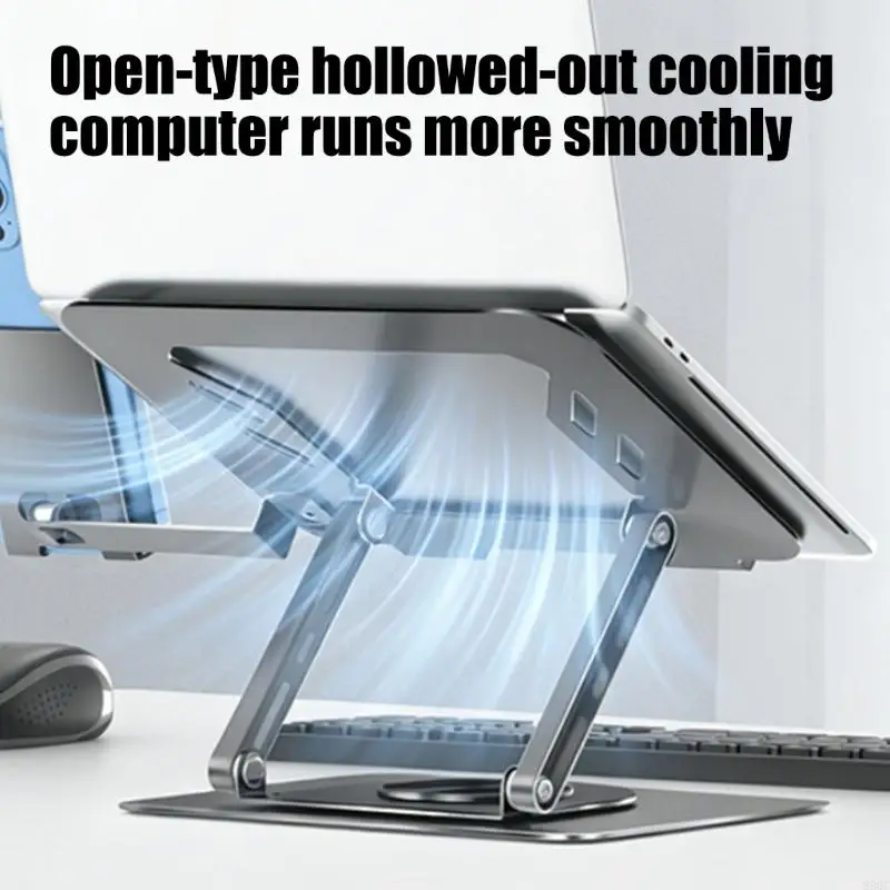 Portable Foldable Laptop Stand With 360 Degree Rotations And Double Axises Height Adjustment For 11 To 17.3Inch Devices 896C
Portable Foldable Laptop Stand With 360 Degree Rotations And Double Axises Height Adjustment For 11 To 17.3Inch Devices 896C