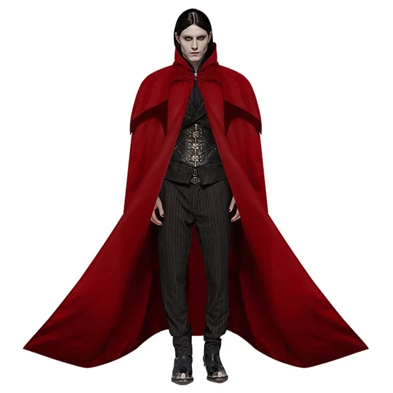 Vampire Long Robes Carnival Dress Up Party Medieval Men Cosplay Knight Pirate Costumes Gothic Retro Hooded Cloak Capes yy:89
Vampire Long Robes Carnival Dress Up Party Medieval Men Cosplay Knight Pirate Costumes Gothic Retro Hooded Cloak Capes yy:89