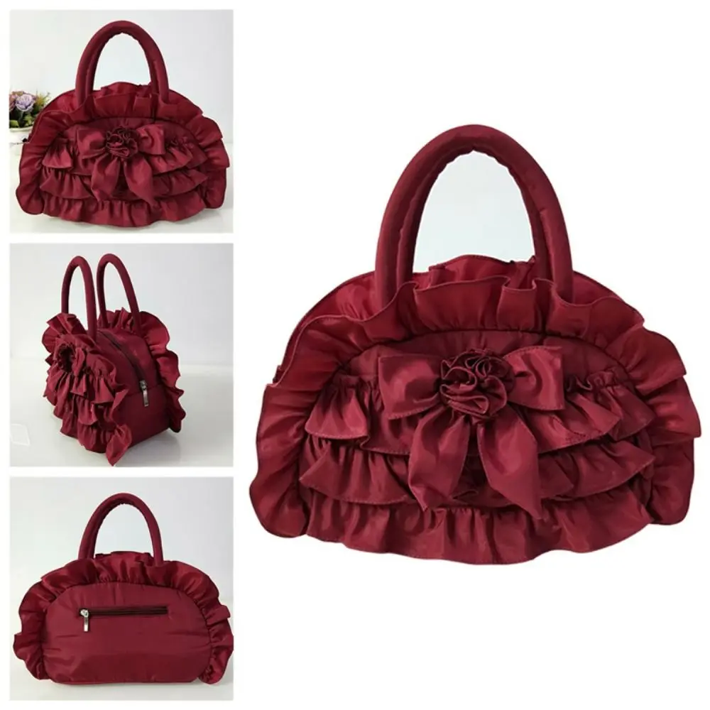 Retro Artistic Flower Silk Handbags Zipper Floral Decor Women's Bowknot Bag Large Capacity Elegant Mommy Bag Daily
Retro Artistic Flower Silk Handbags Zipper Floral Decor Women's Bowknot Bag Large Capacity Elegant Mommy Bag Daily