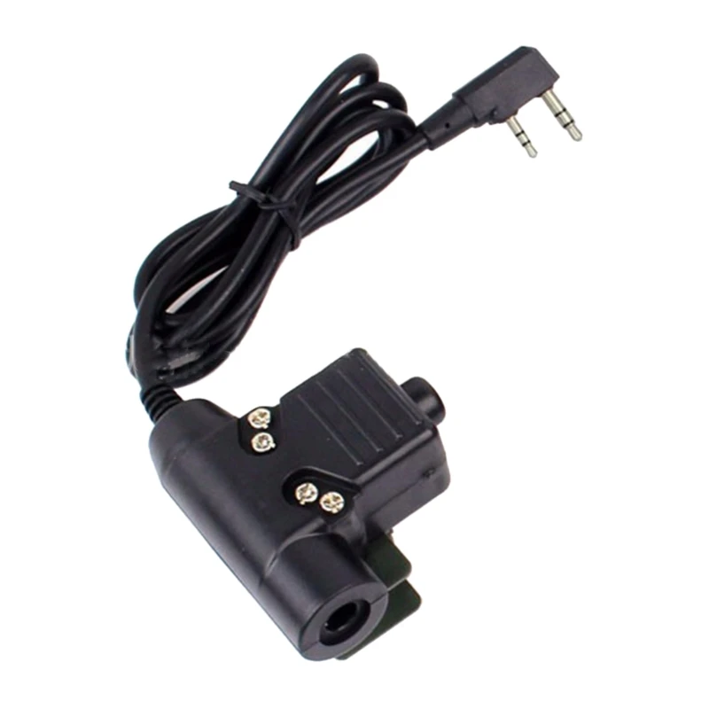

Adapters Cable for U94 PTT Headsets Adapters 2 Way Radios Replacement 2 Pin Connectors Adapters