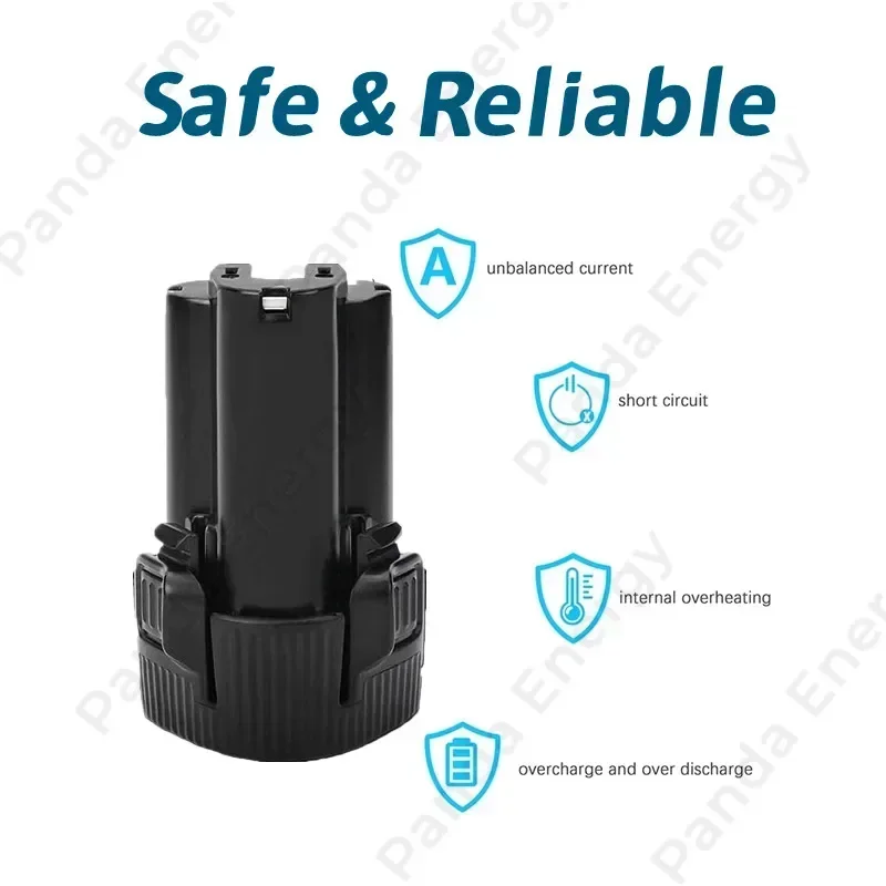 6000mAh10,8 V Li-Ion Akku für Makita 10,8 V batterie BL1013 BL1014 194550-6 194551-4 DF030D geeignet für Makita 10,8 V Werkzeuge
6000mAh10,8 V Li-Ion Akku für Makita 10,8 V batterie BL1013 BL1014 194550-6 194551-4 DF030D geeignet für Makita 10,8 V Werkzeuge