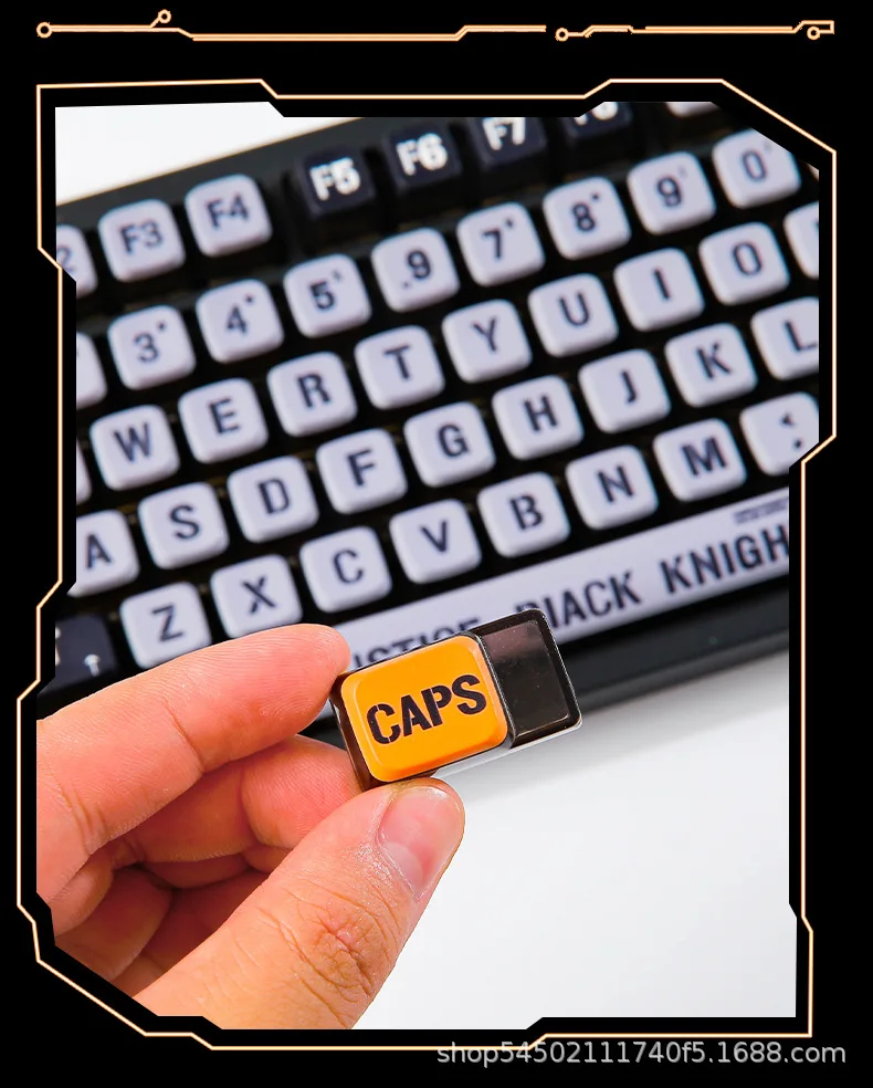The knight keycap translucent mecha series is compatible with 60/68/75/98/104 keys to support drop shipping
The knight keycap translucent mecha series is compatible with 60/68/75/98/104 keys to support drop shipping