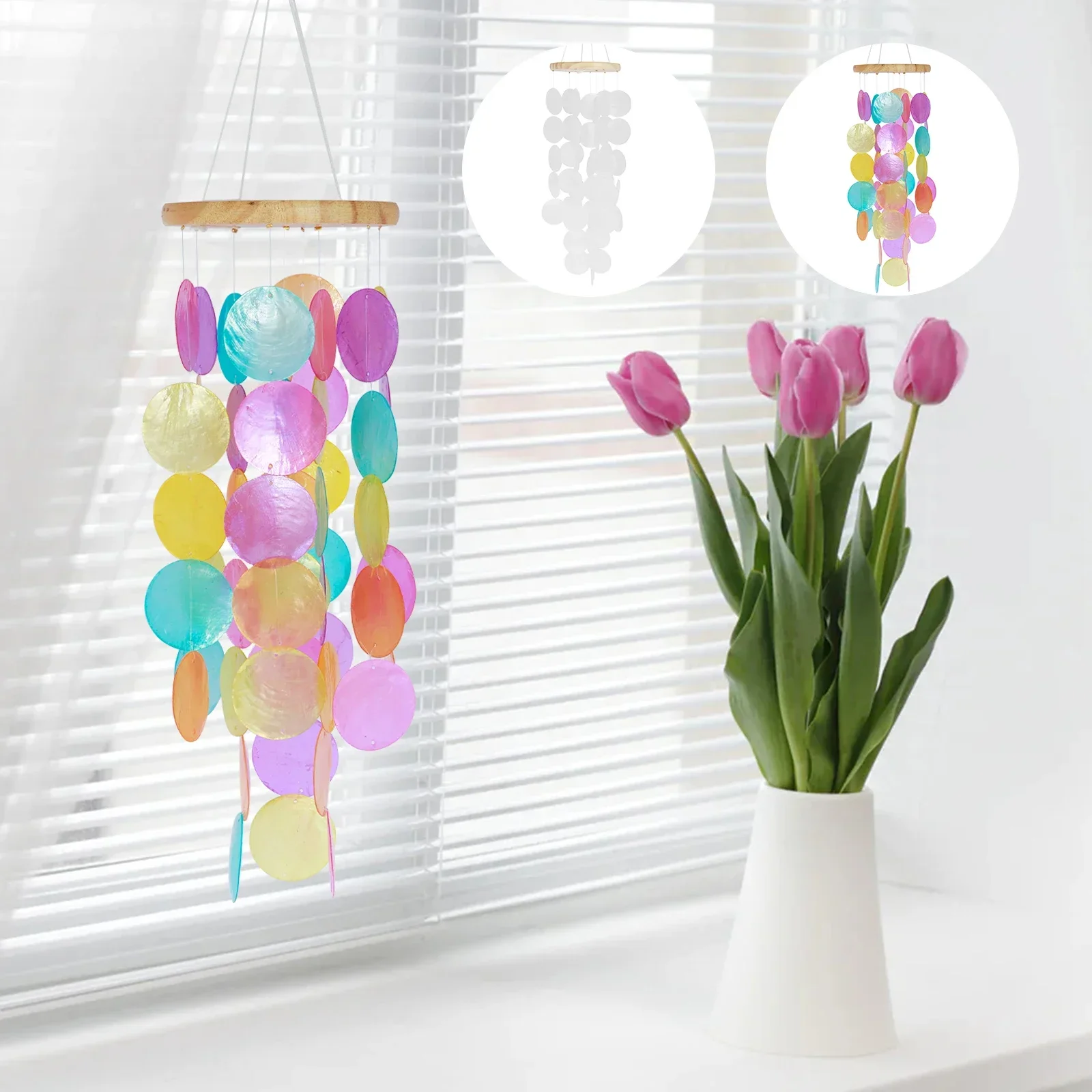 Shell Wind Chimes Bohemian Hanging Natural Shell Dream Wind Chimes Kids Room Dream Catchers for Home Garden Yard Decoration NEW
Shell Wind Chimes Bohemian Hanging Natural Shell Dream Wind Chimes Kids Room Dream Catchers for Home Garden Yard Decoration NEW