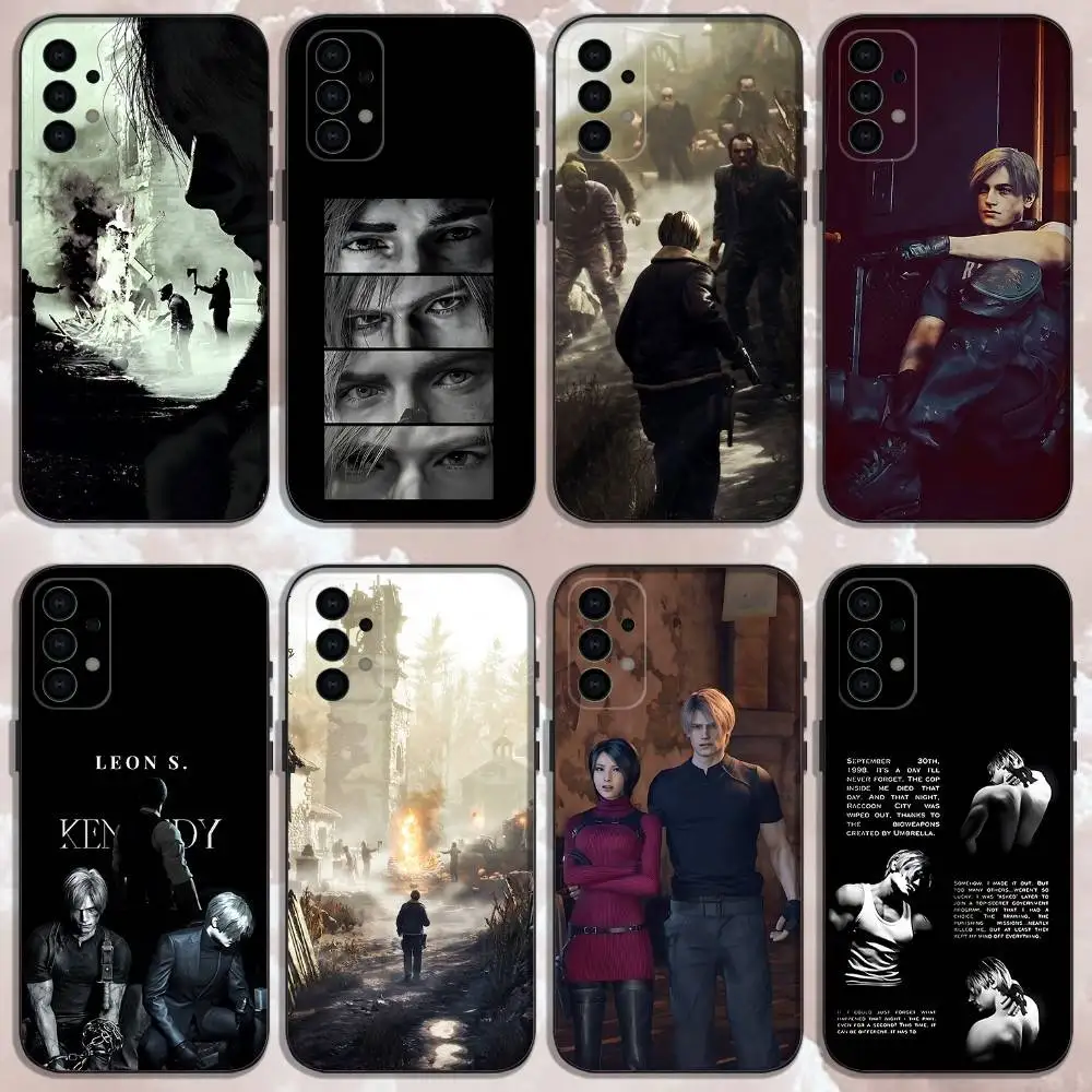 L-Leon Scott Kennedy RE4 Phone Case For Samsung Galaxy A73,31,32,72,41,53,52,71,22,5G,Note,J7,8,9 Soft Black Cover
L-Leon Scott Kennedy RE4 Phone Case For Samsung Galaxy A73,31,32,72,41,53,52,71,22,5G,Note,J7,8,9 Soft Black Cover