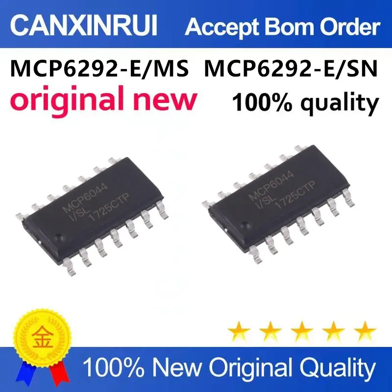 Original New 100% quality MCP6292-E/MS 6292E MSOP-8 MCP6292-E/SN T-E/SN SOP8 Integrated circuit IC chip
Original New 100% quality MCP6292-E/MS 6292E MSOP-8 MCP6292-E/SN T-E/SN SOP8 Integrated circuit IC chip