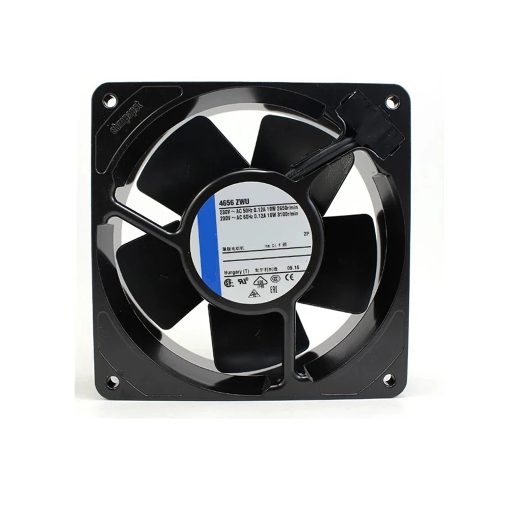 Вентилятор охлаждения 4656ZWU 4656 ZWU AC 230V 0.12A 12см 12038, 120мм*120мм*38мм, 19/18Вт, 2650/3100 об/мин, осевой, для отвода тепла
Вентилятор охлаждения 4656ZWU 4656 ZWU AC 230V 0.12A 12см 12038, 120мм*120мм*38мм, 19/18Вт, 2650/3100 об/мин, осевой, для отвода тепла