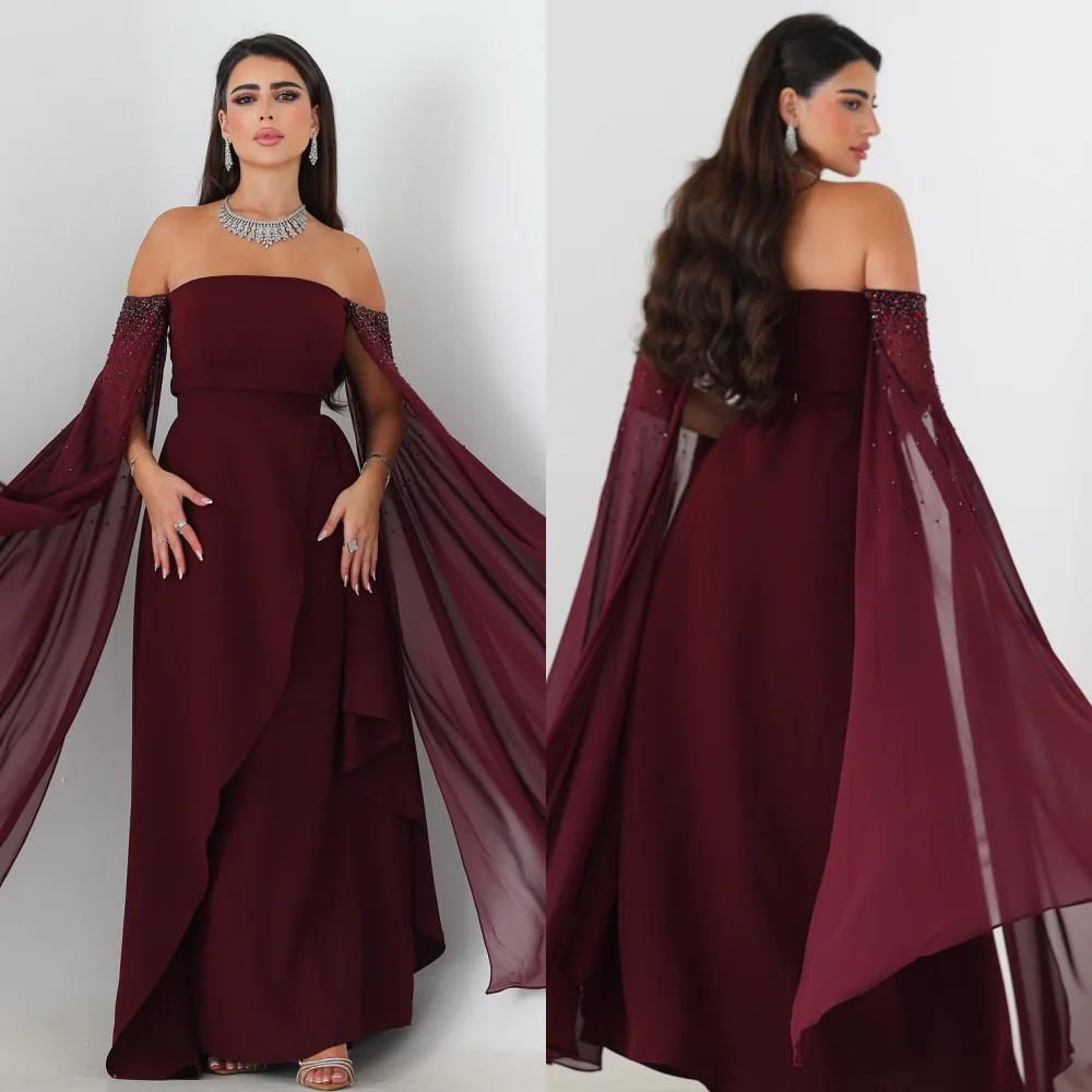 Customized Retro Sexy Jersey Beading Sequined Rhinestone Pleat Straight Strapless Long Dresses Bespoke Occasion Dresses Sparkle
Customized Retro Sexy Jersey Beading Sequined Rhinestone Pleat Straight Strapless Long Dresses Bespoke Occasion Dresses Sparkle
