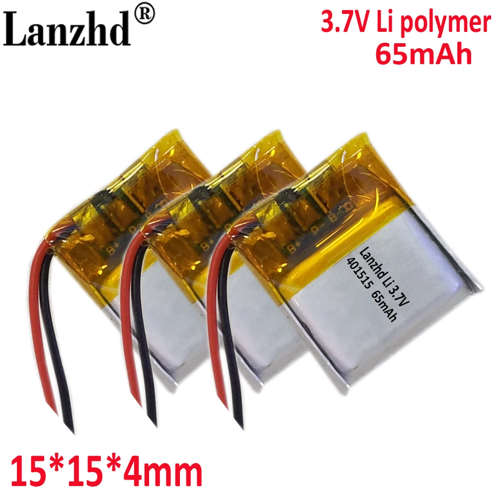 401515 451515 3,7 v литиевая батарея для микро Bluetooth-гарнитуры, планшетофон для цифровых часов 65mAh, беспроводное мини-портативное устройство
401515 451515 3,7 v литиевая батарея для микро Bluetooth-гарнитуры, планшетофон для цифровых часов 65mAh, беспроводное мини-портативное устройство