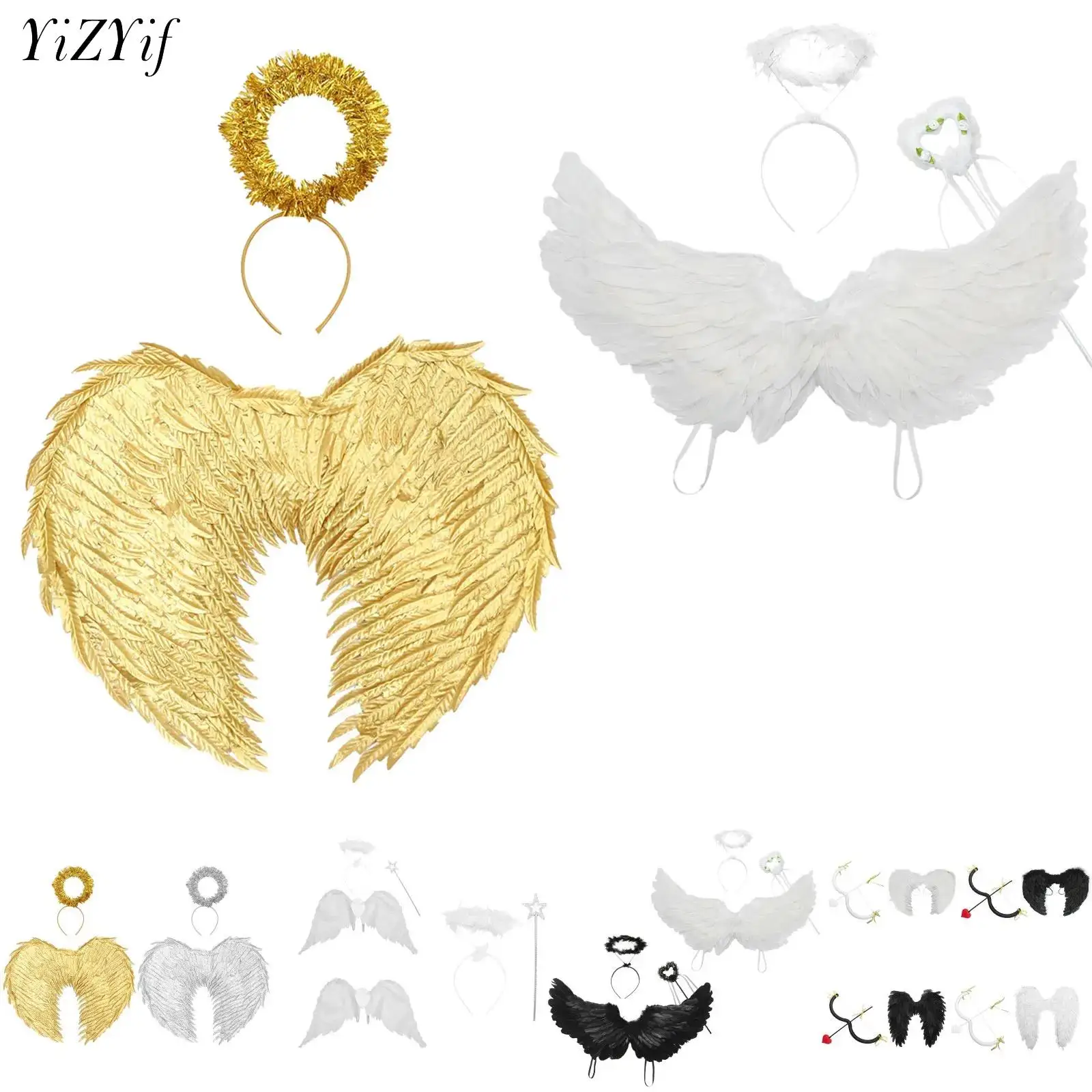 Kid Adult Angel Wings Devil Feather Wings Fallens Angel Cosplay Little Wings Halloween Birthday Party Masquerade Photography
Kid Adult Angel Wings Devil Feather Wings Fallens Angel Cosplay Little Wings Halloween Birthday Party Masquerade Photography