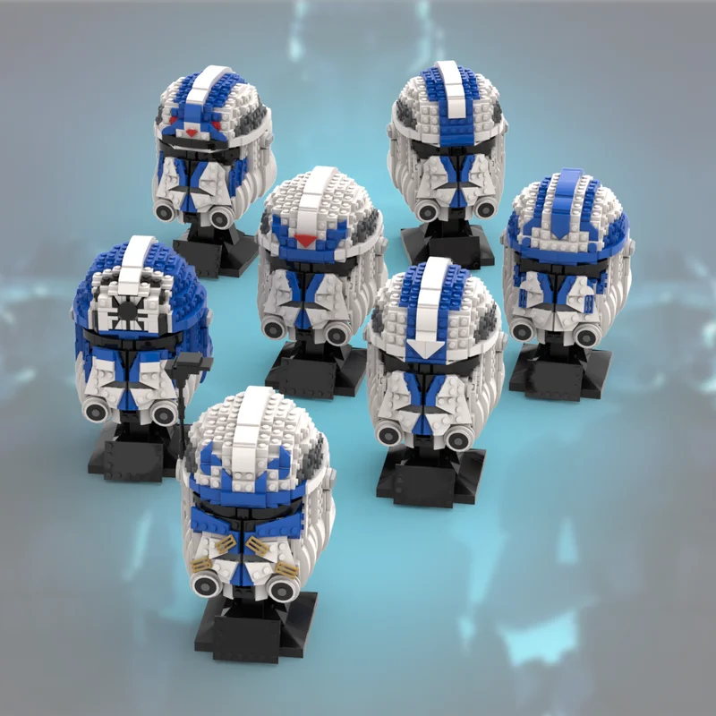 4533PCS MOC Science Fiction Movie (STAR BATTLE)501st Legion (Helmet Collection) Building Blocks Model Festival Gift Toy for Boy
4533PCS MOC Science Fiction Movie (STAR BATTLE)501st Legion (Helmet Collection) Building Blocks Model Festival Gift Toy for Boy