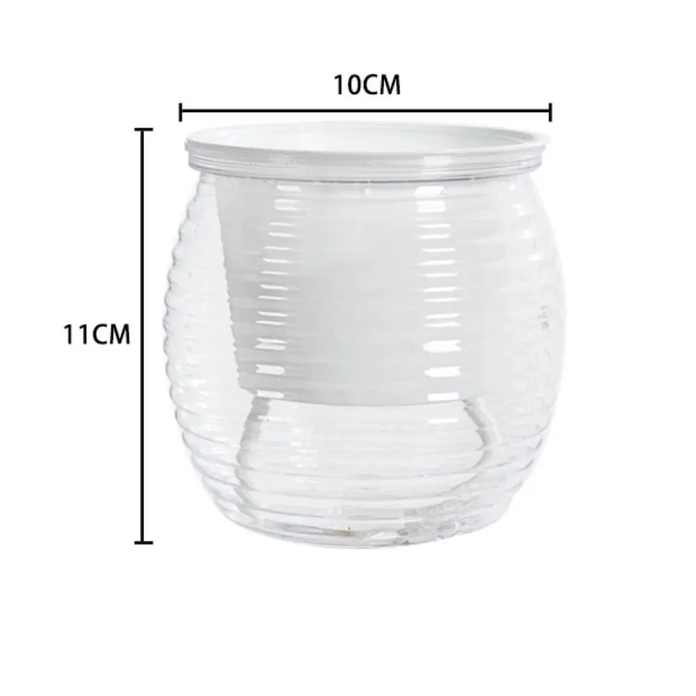 Automatic Water-Absorbing Self-Watering Plant Pots Transparent Double Layer Flower Vase Home Decorations Plastic
Automatic Water-Absorbing Self-Watering Plant Pots Transparent Double Layer Flower Vase Home Decorations Plastic