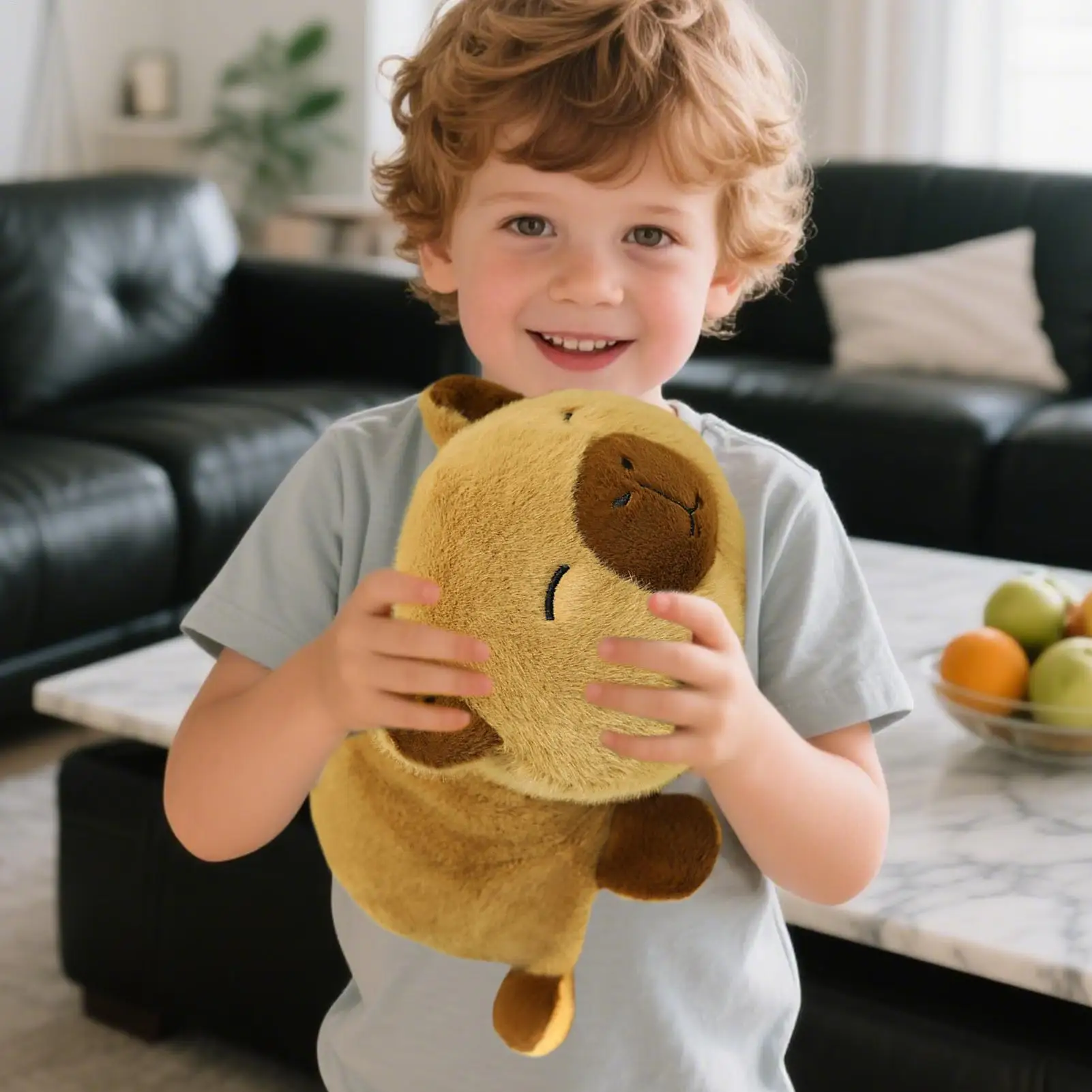 Capybara Stuffed Doll Huggable Plush Capybara Bee Throw Pillow For Kid Stuffed Animal Doll Soft Sleeping Companion For Teens 
Capybara Stuffed Doll Huggable Plush Capybara Bee Throw Pillow For Kid Stuffed Animal Doll Soft Sleeping Companion For Teens