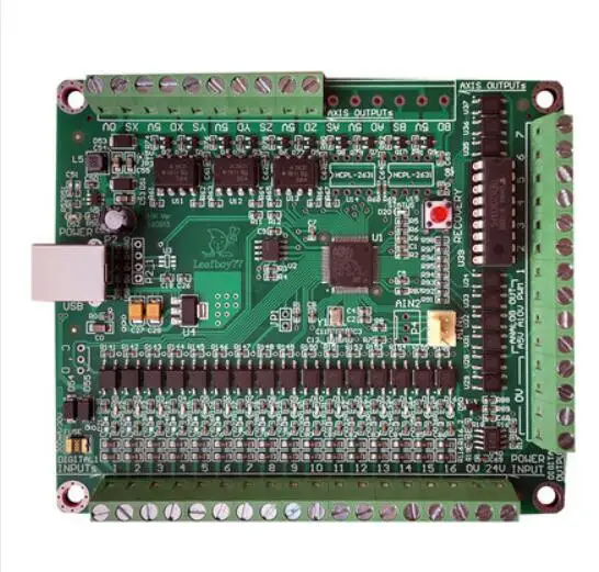 Mach3 USB interface board Motion control card 3-axis 5-axis CNC CNC engraving machine
Mach3 USB interface board Motion control card 3-axis 5-axis CNC CNC engraving machine
